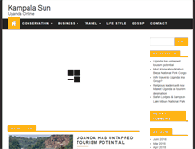 Tablet Screenshot of kampalasun.com